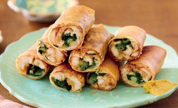 「ささ身とねぎのみそ春巻き」レシピ／今井 亮さん