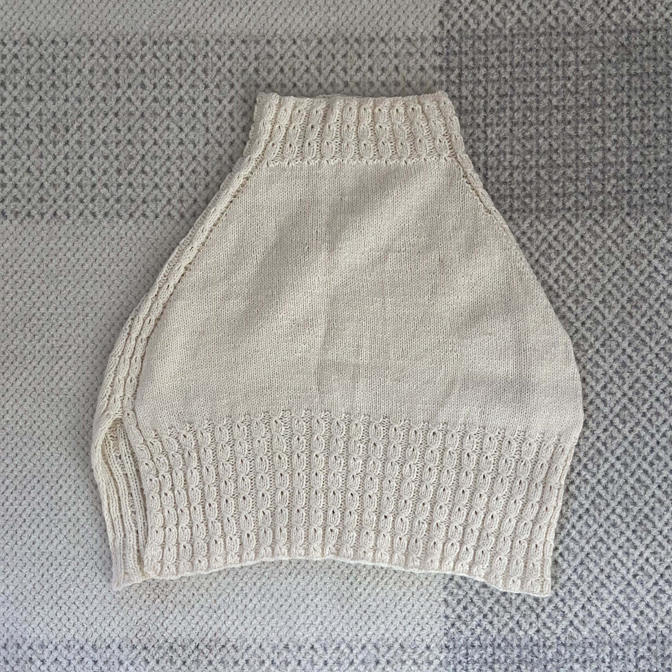 LEE100人隊zumekoさんが作った『snowflake poncho』