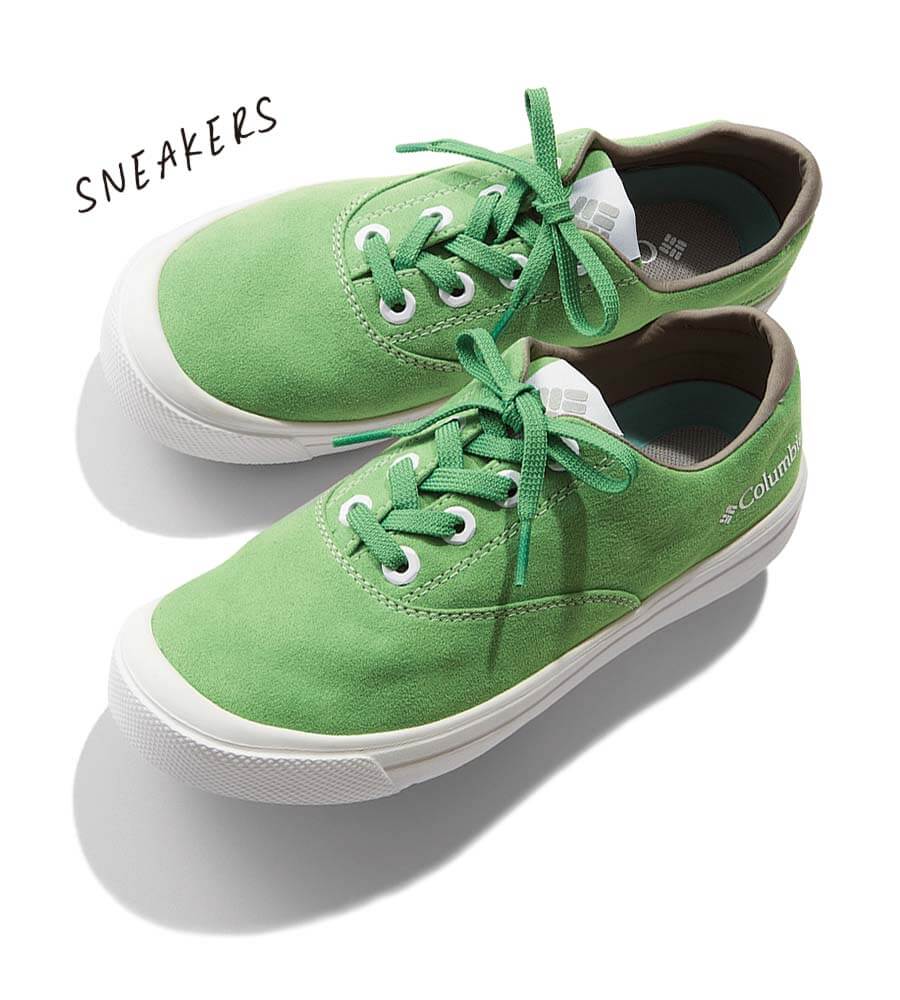 SNEAKERS　靴（2月発売予定）￥10450／コロンビアスポーツウェアジャパン（コロンビア）