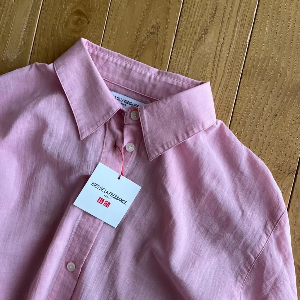 この春はやっぱりピンク！UNIQLO×イネスコラボのシャツがかわいい。 | LEE