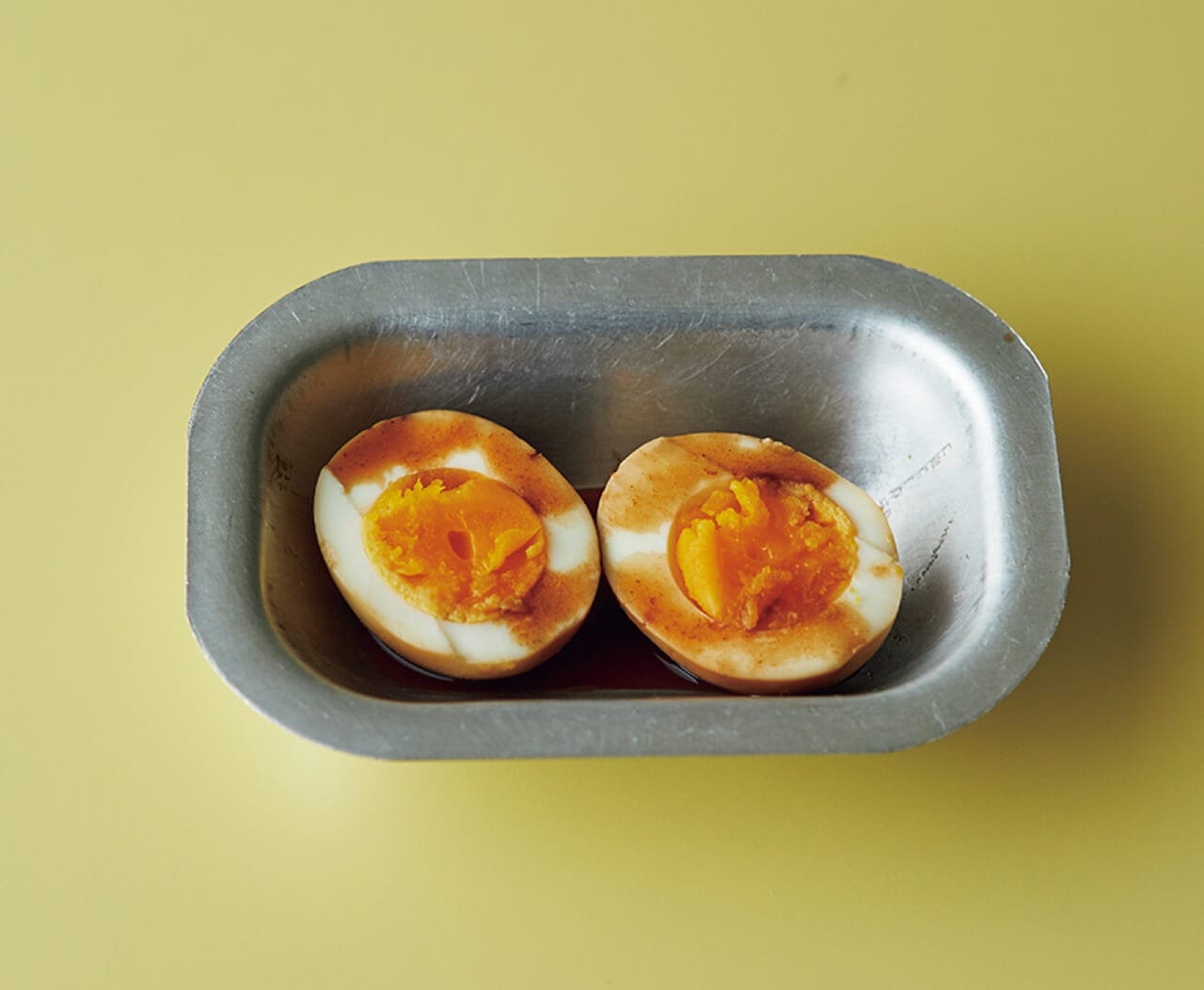 「ソースケチャップ漬け卵」レシピ／ワタナベマキさん