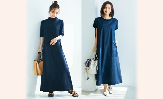 これ一枚でコーデが決まる！Aラインシルエットで旬感を添えた「ワンピース」をご紹介