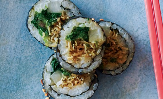 「じゃこピーマンのキンパ」レシピ／キム・ナレさん