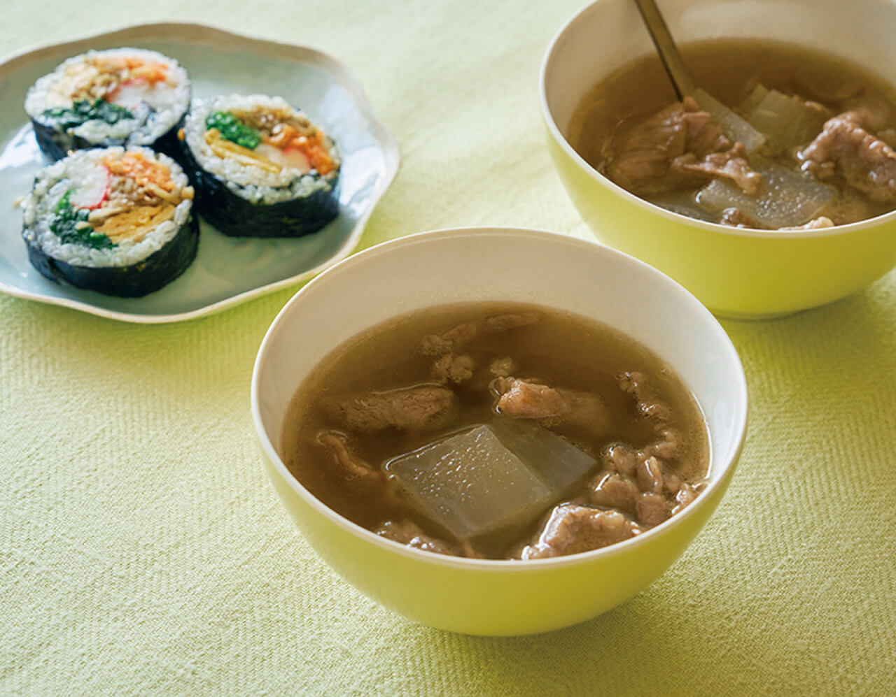 「牛肉と大根のスープ」レシピ／キム・ナレさん