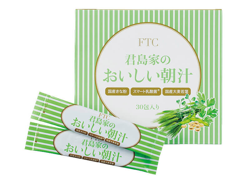 FTC 君島家のおいしい朝汁30包￥4320／FTC