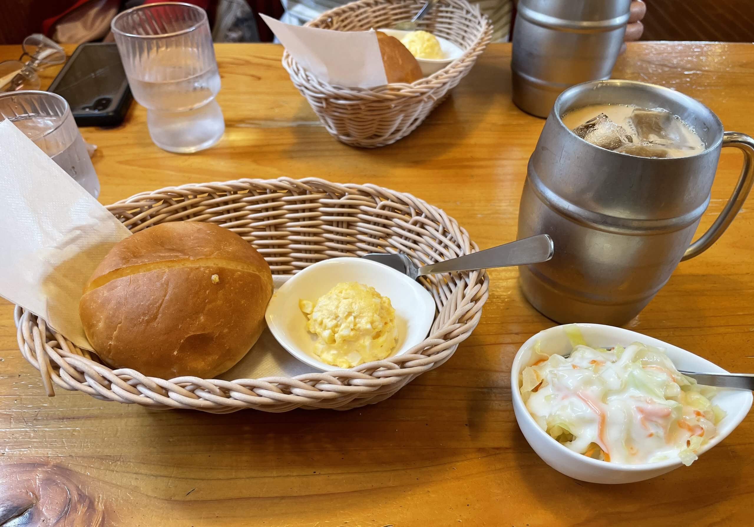 コメダ珈琲店　ローブパン　手作りたまごペースト