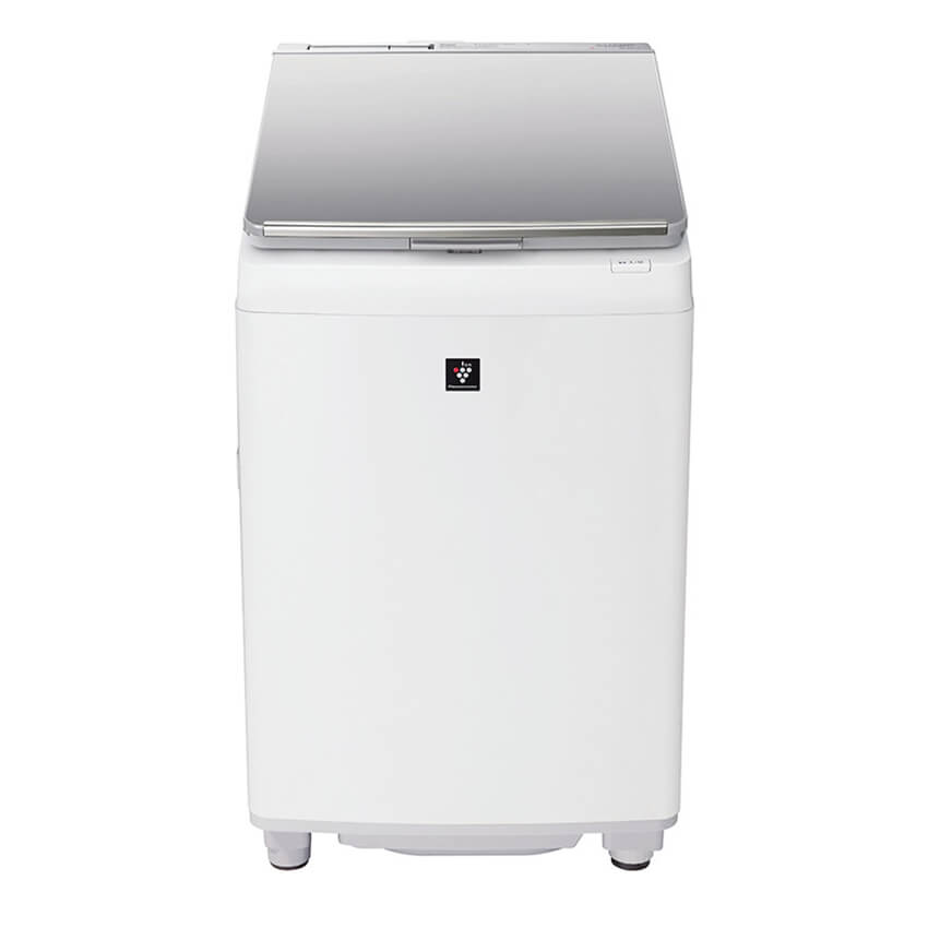 シャープ タテ型洗濯乾燥機 ES-PW8G ￥144000（編集部調べ）