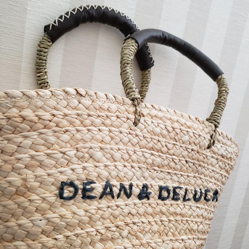 ディーン&デルーカ　DEAN&DELUCA×BEAMS 保冷かごバッグ（小）