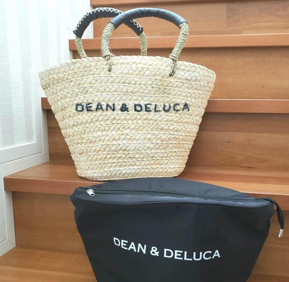 DEAN AND DELUCA×BEAMS COUTURE 保冷カゴバック 小-
