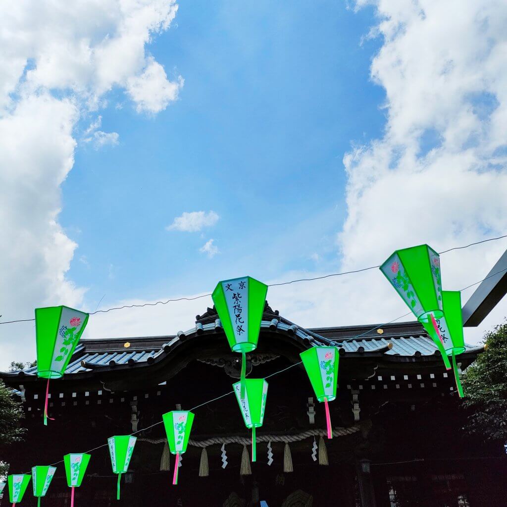 白山神社　あじさい祭り