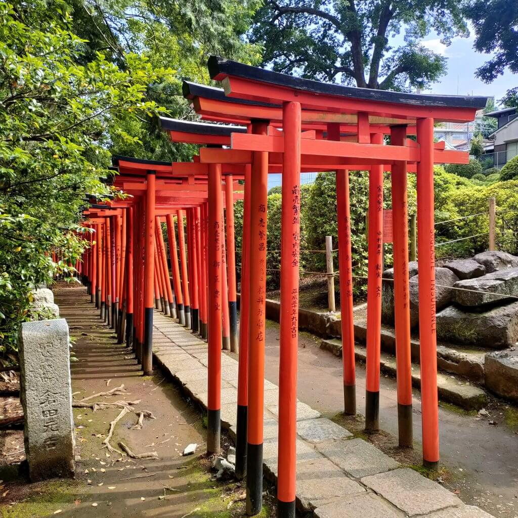 根津神社　小京都