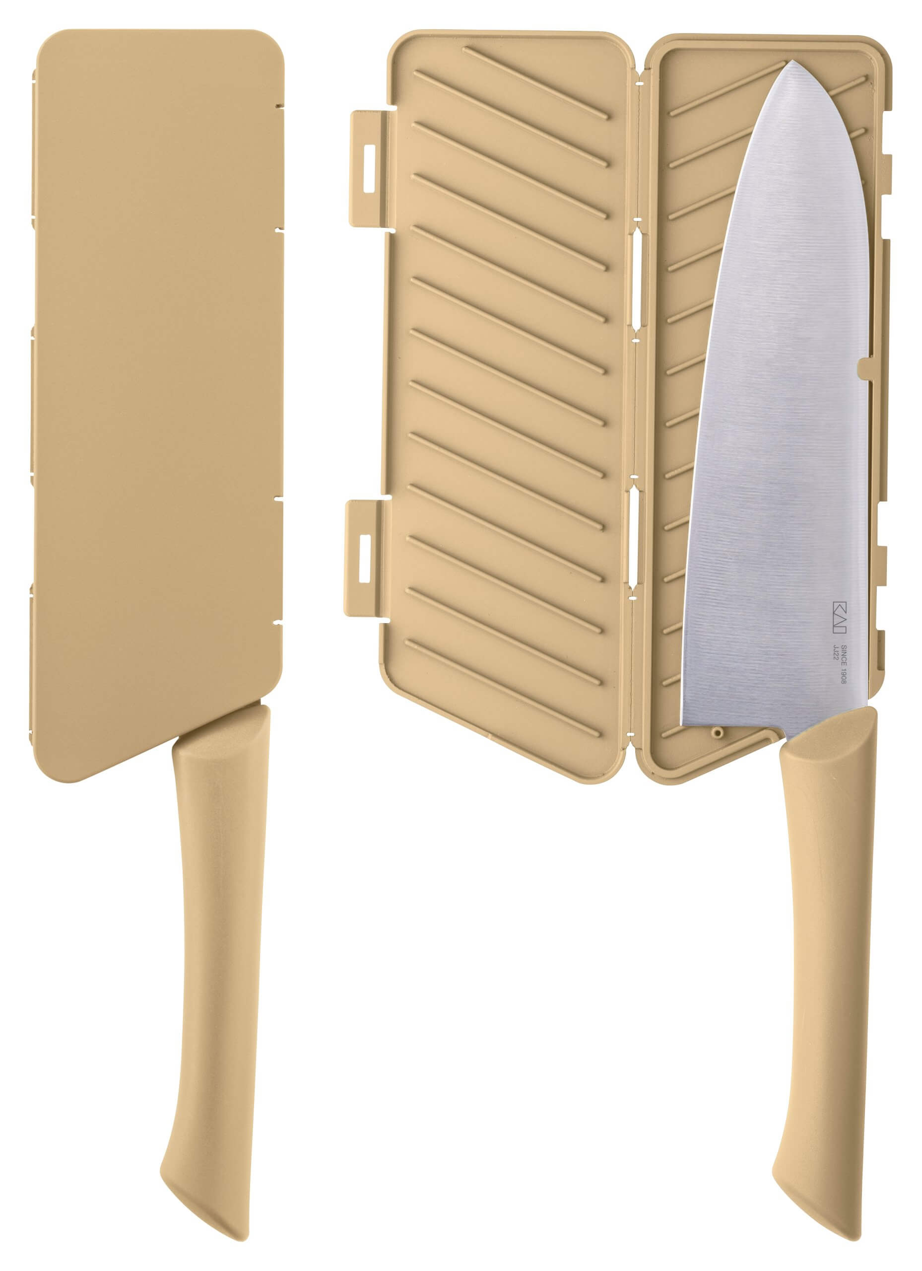 MANASAYA 三徳165mm(サヤ付き) ベージュ