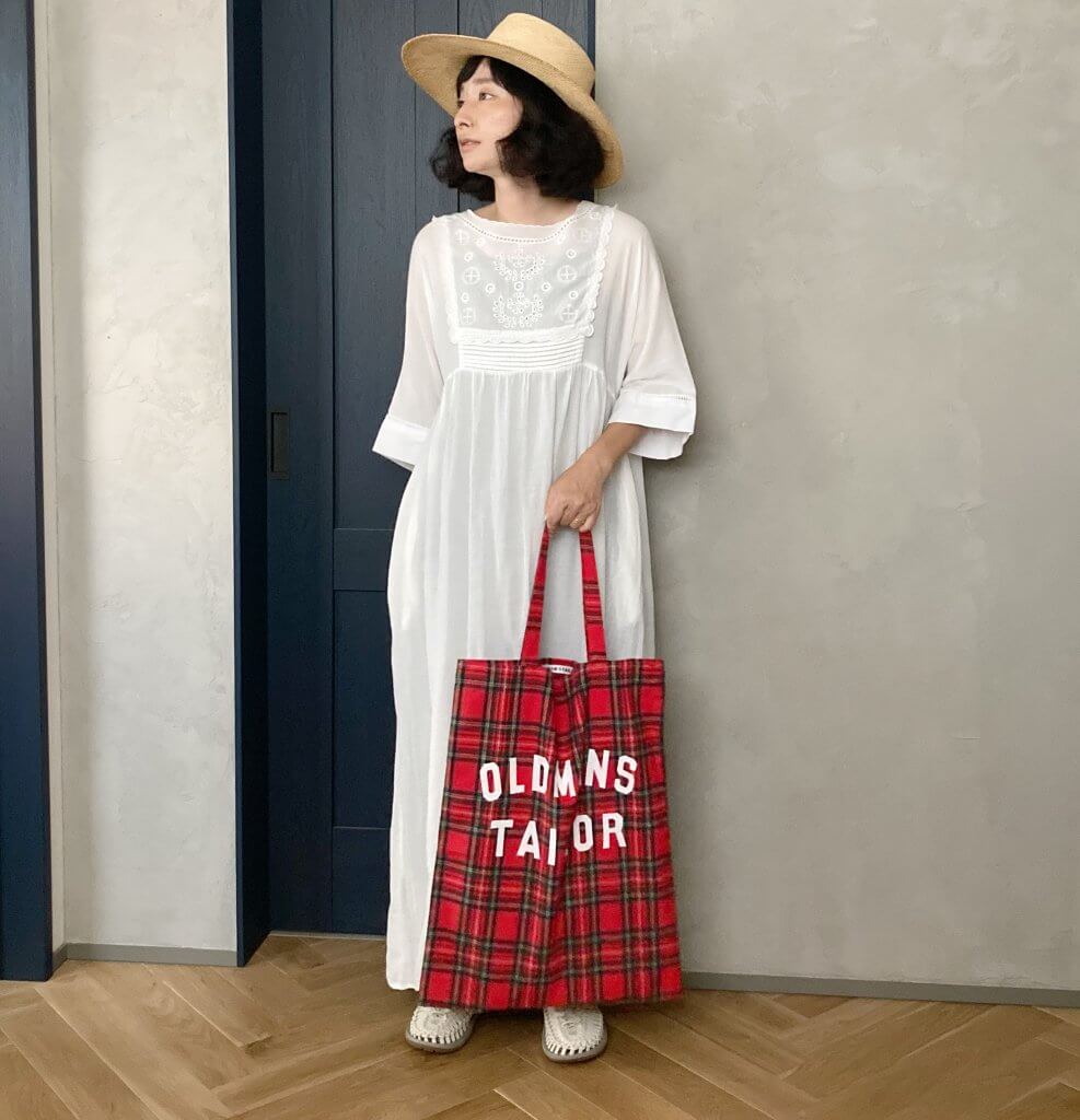 LEEマルシェで【オールドマンズテーラー】OMT PRINT TOTE BAGを買い