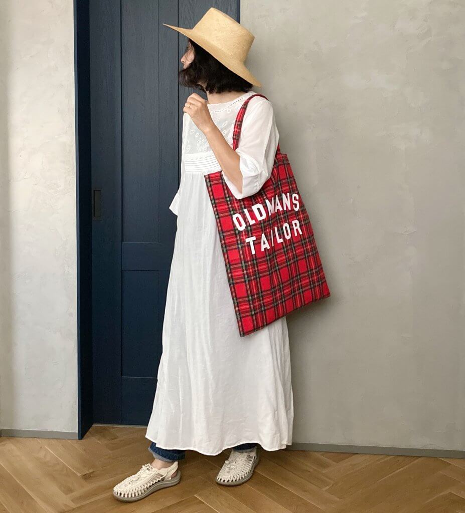 LEEマルシェで【オールドマンズテーラー】OMT PRINT TOTE BAGを買い