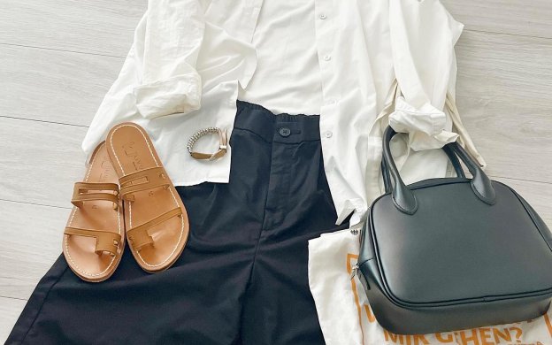 無印良品のハーフパンツ