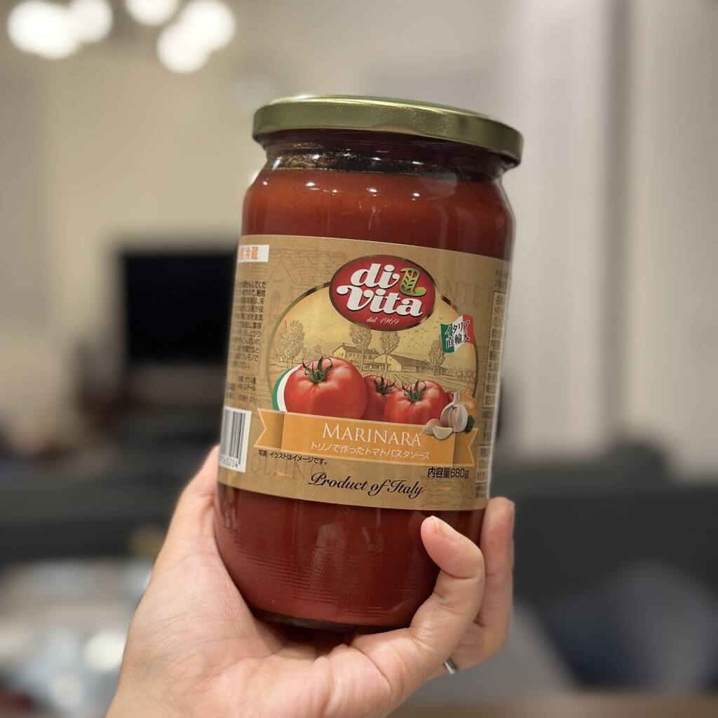 業務スーパーのトリノで作ったトマトパスタソース