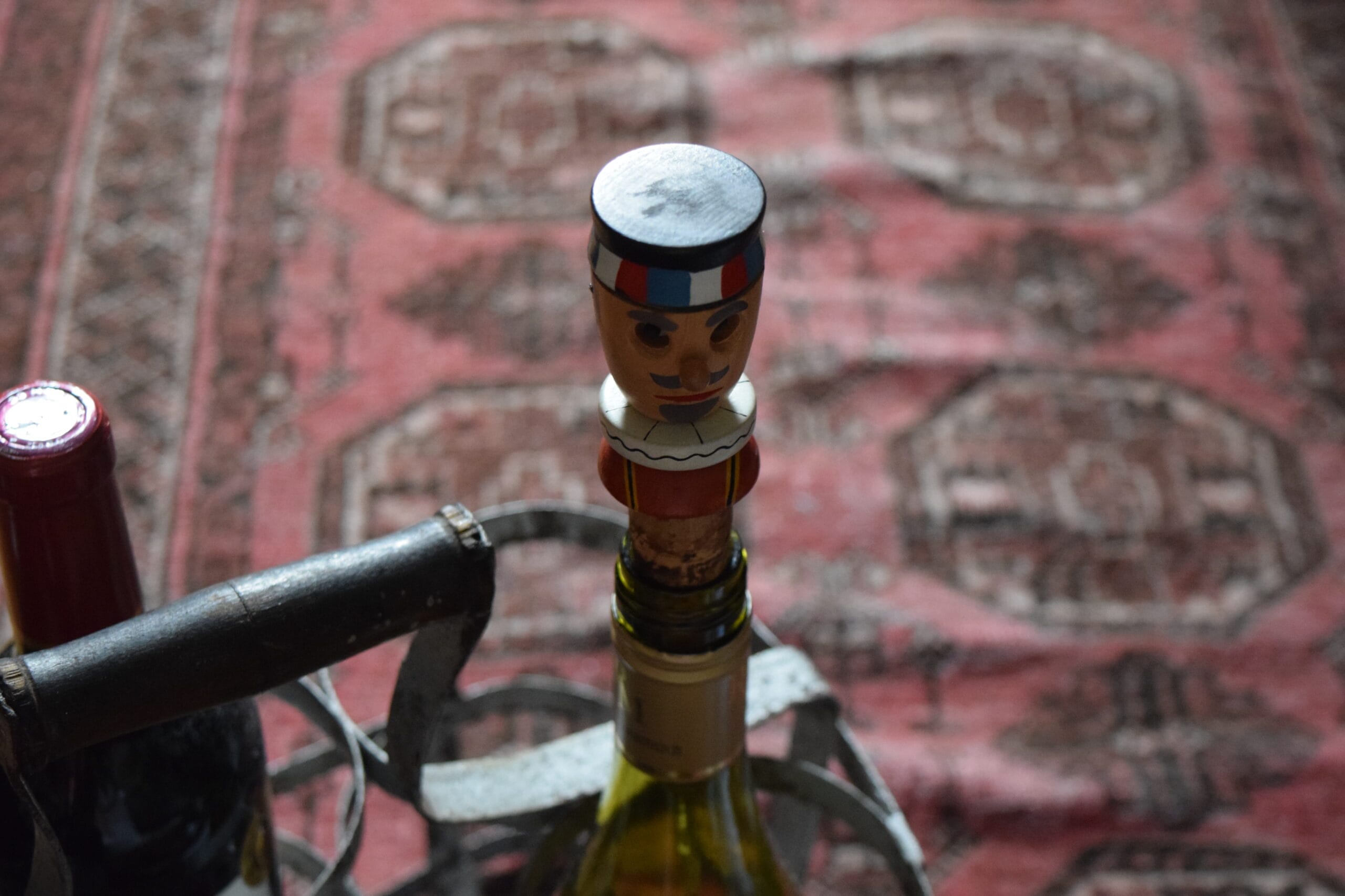 写真　アンティークのワインストッパー