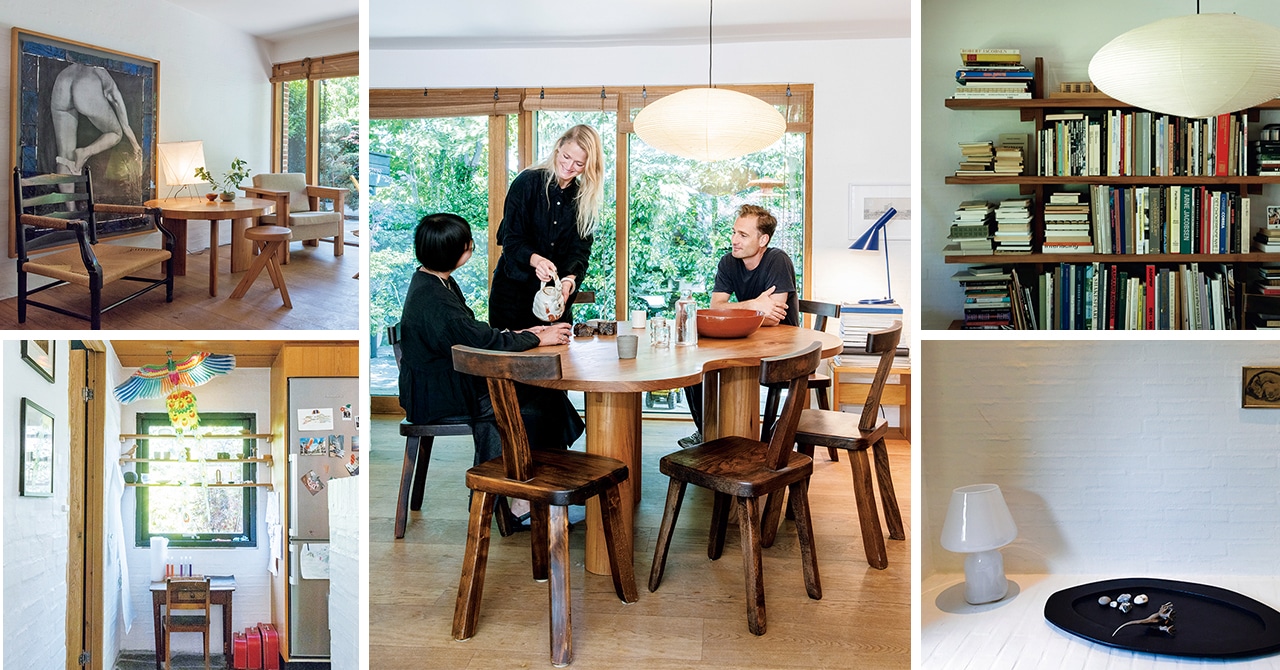 マレーネ・ビットさん、 ニコライ・ロレンツ・メンツェさん夫妻 　Malene Hvidt （建築家・デザイナー） 
　Nikolaj Lorentz Mentze （デザイナー）コペンハーゲン在住のLEE世代の自宅
