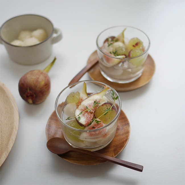 写真：100人隊が作った秋のフルーツポンチ