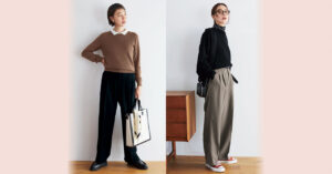 【福田麻琴さんコラボ】大人気ニット＆パンツの新色、新素材に注目