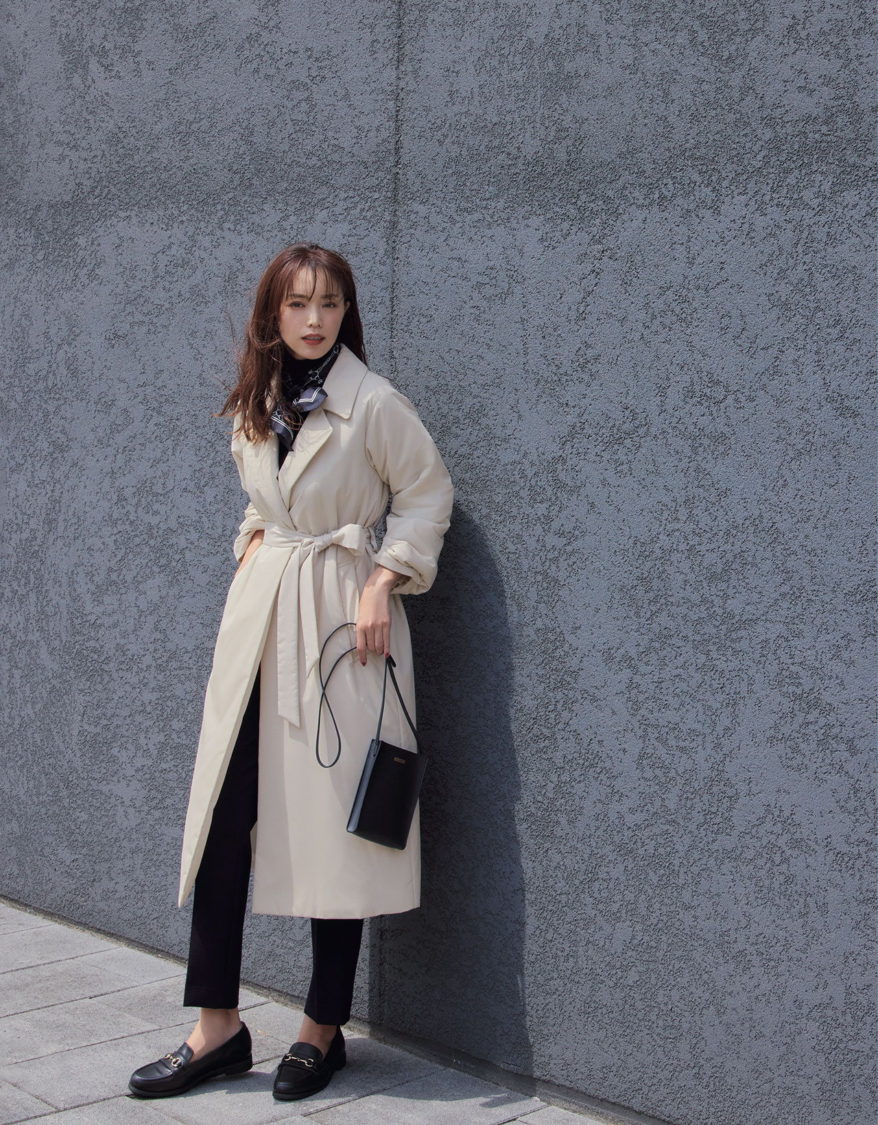 蛯原友里さんが着るマッキントッシュ フィロソフィーの最旬トラッド | LEE 