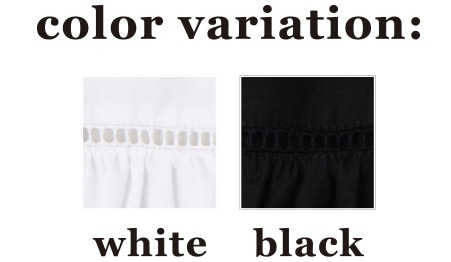 color variation：white　black