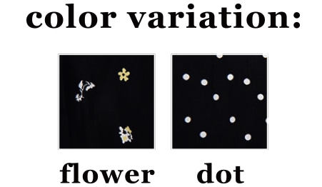 color variation：flower　dot