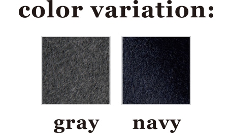 color variation：gray　navy