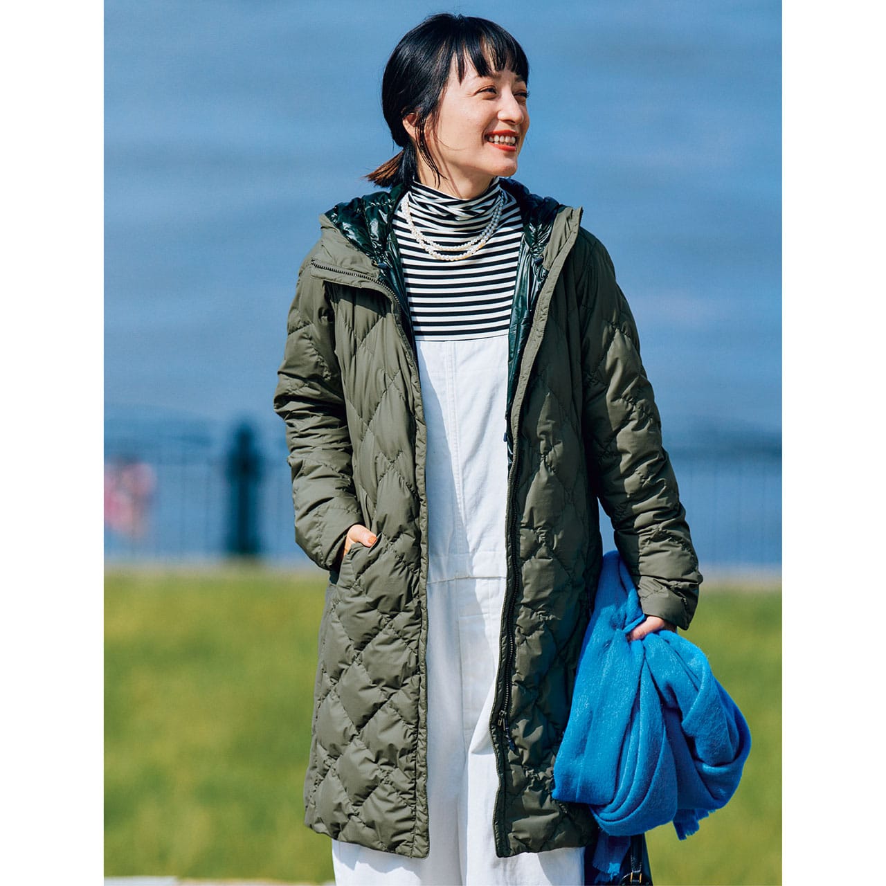 mont-bell Lサイズ オリーブグリーン いだけ ダウンジャケット 