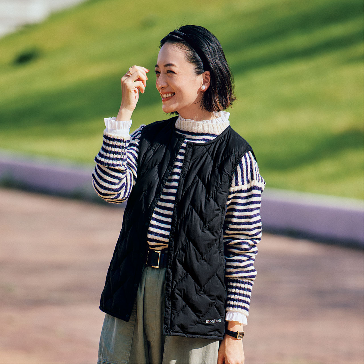 トゥモローランドBallseyミックスヤーンツイードジャケットスカート  