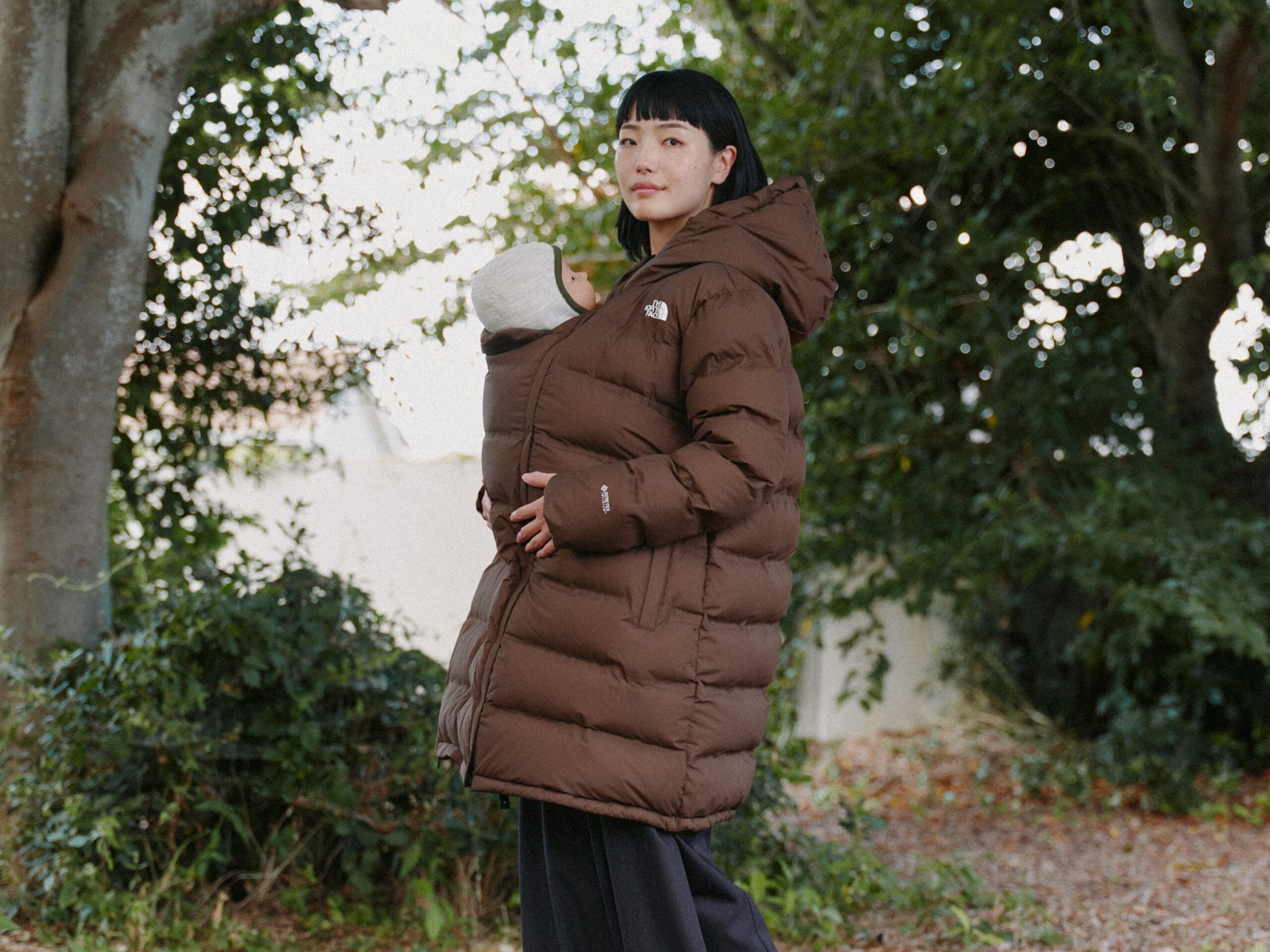 ザ・ノース・フェイス マタニティダウンコート　ストレートブラウン ザ ノース フェイス THE NORTH FACE レディース アウトドア アウターウェア Maternity Down  Coat(マタニティダウンコート) NDM92100 （ブラウン）