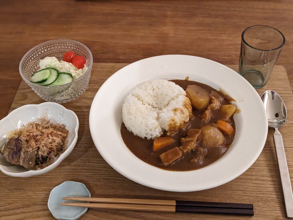 写真、カレー
