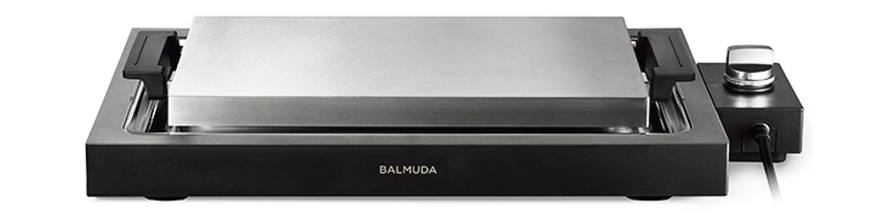 「BALMUDA The Plate Pro」幅573×奥行き334×高さ88㎜（プレート幅380×奥行き245×高さ25㎜） 重さ約5.2㎏¥42900