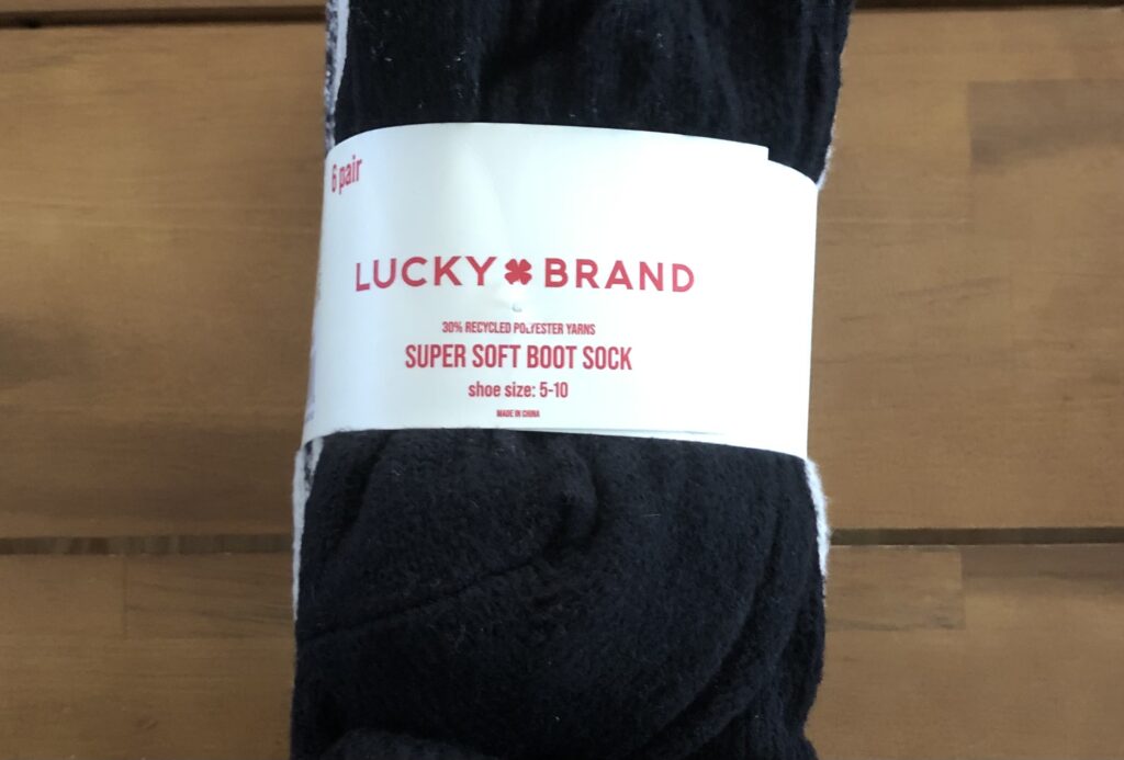 Lucky brand socks