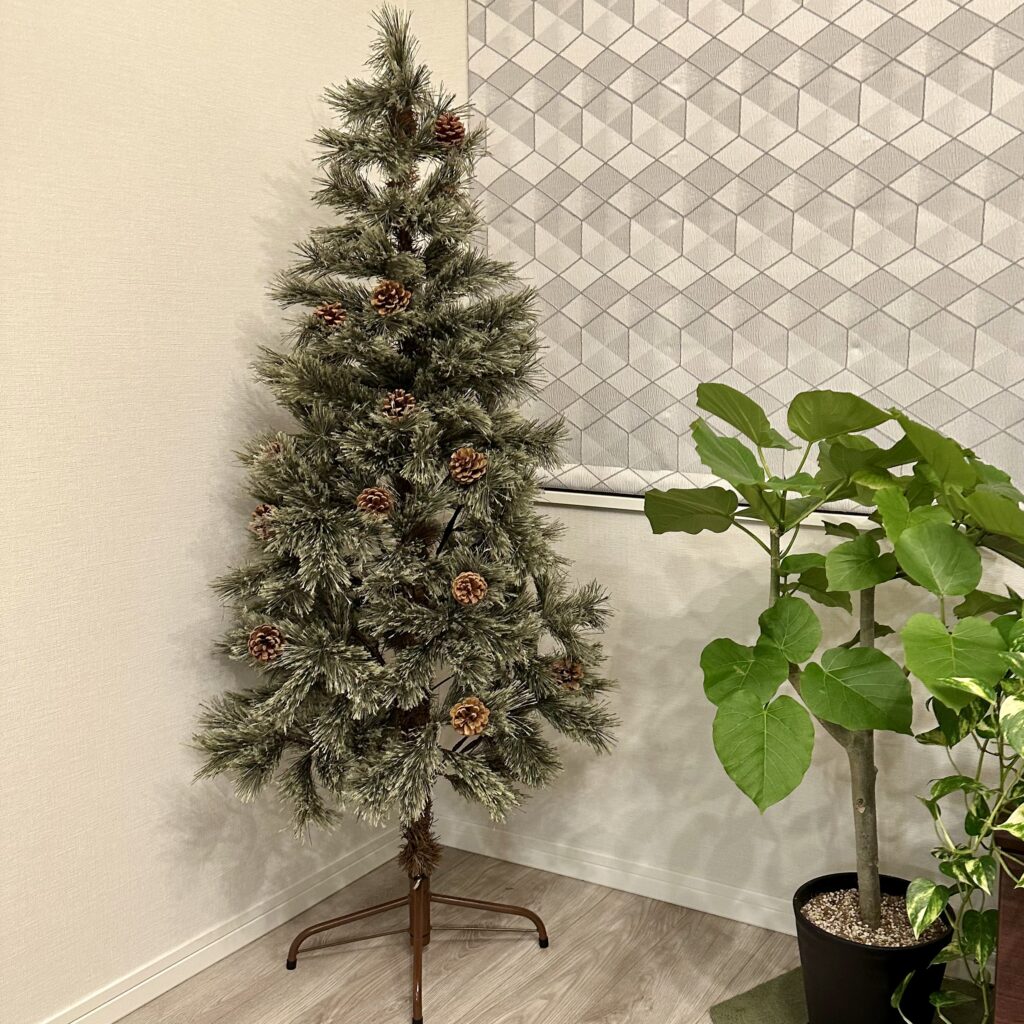 ニトリ】クリスマスツリーを買い替えました！【ヌードツリー 