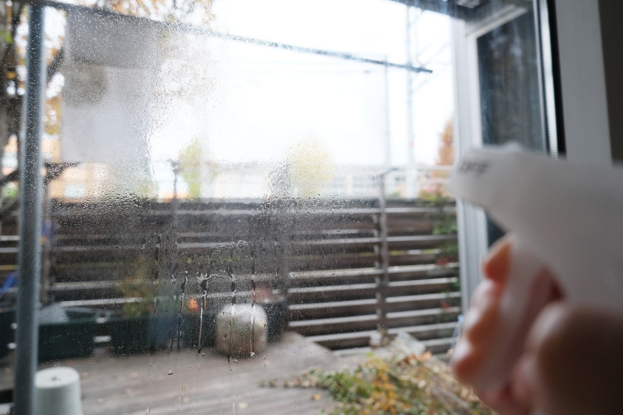 ナチュラルクリーニング クエン酸（水垢除去）　窓拭き