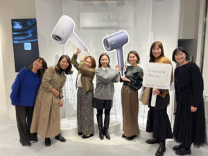 パナソニックビューティ表参道でナノケアドライヤー体験