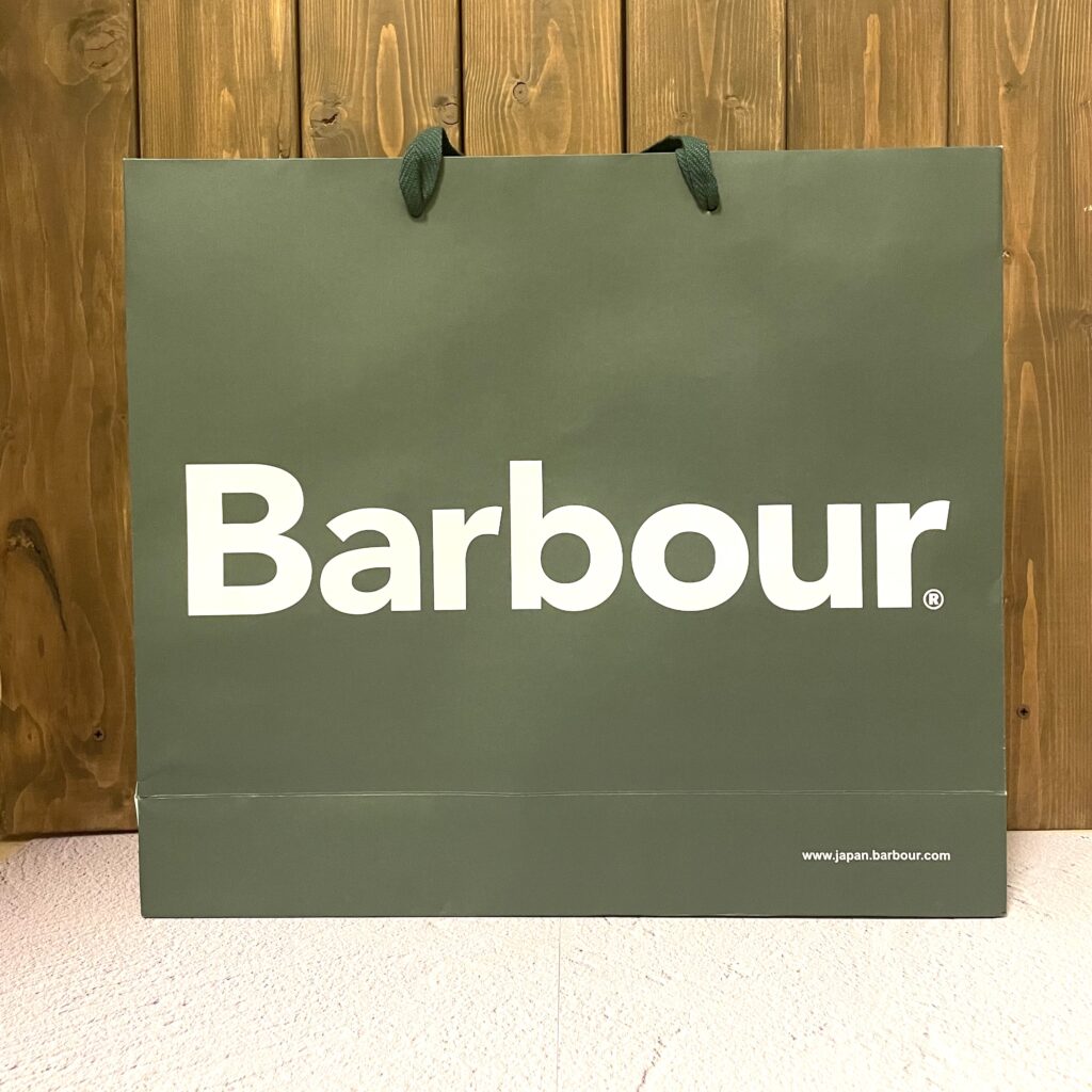 Barbourのショッパー