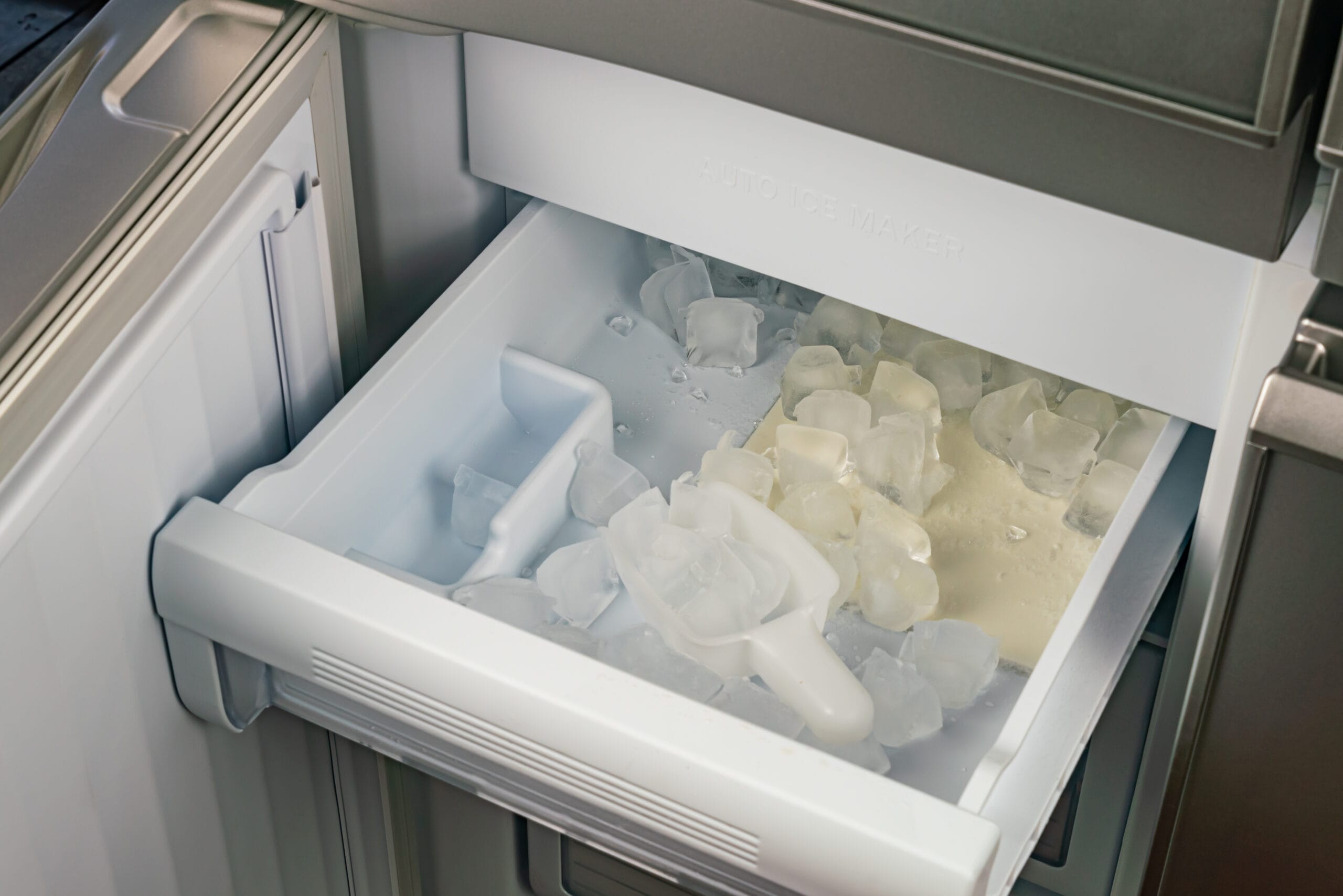 冷蔵庫　冷凍庫　製氷機　自動製氷装置　掃除