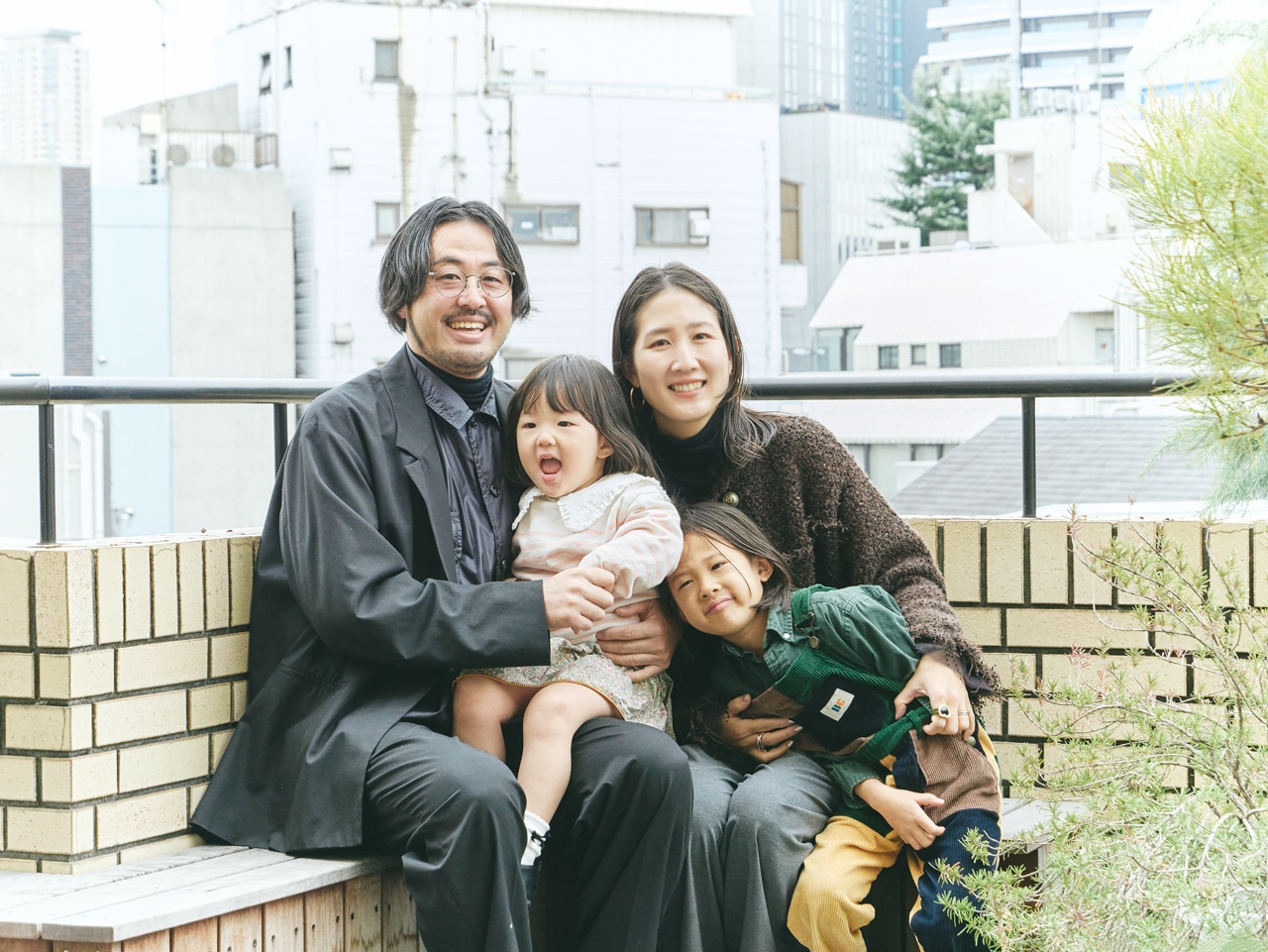 高橋美帆さんファミリー