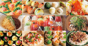 アイキャッチ写真：華やか寿司レシピ特集24選