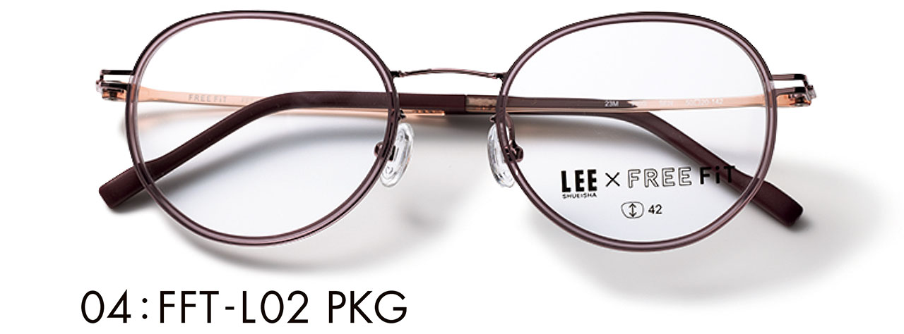 04:FFT-L02 PKG　メガネ￥16500／眼鏡市場（フリーフィット）
