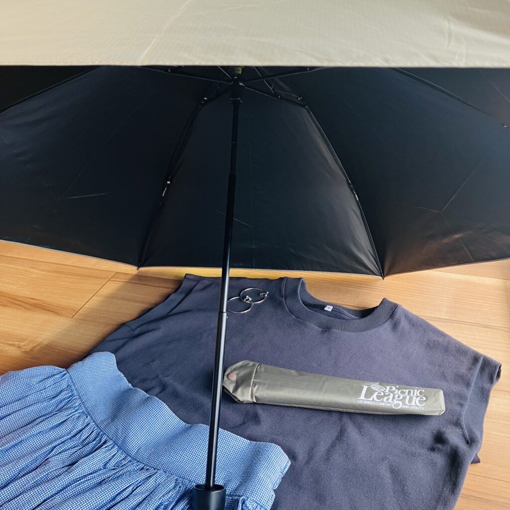 モンベルの晴雨兼用折りたたみ傘を買いました！【LEE別注・Picnic 