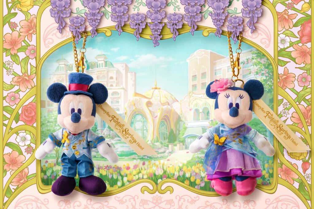 「東京ディズニーシー・ファンタジースプリングスホテル」ぬいぐるみバッジ￥3000