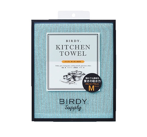 シャープBIRDY.　キッチンタオル　Mサイズ（40×70cm）￥2530