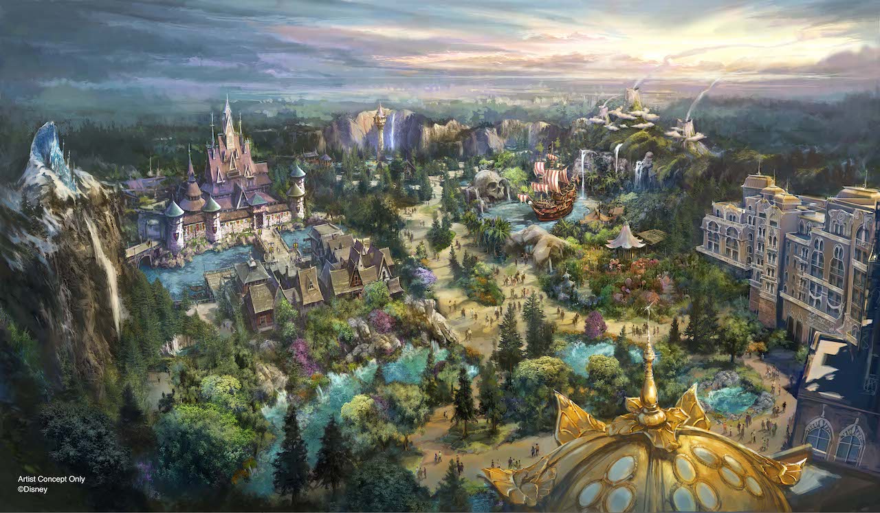 ファンタジースプリングス全景