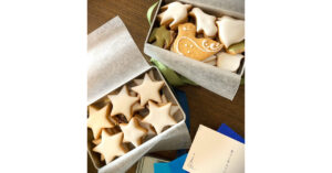 アイキャッチ写真：【菓子工房ルスルス】夜空缶・鳥のかたちクッキー