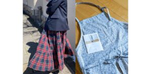【手づくり部の最新作5選】CHECK＆STRIPEのエプロン＆トートバッグ、子どもとお揃いのスカートetc.