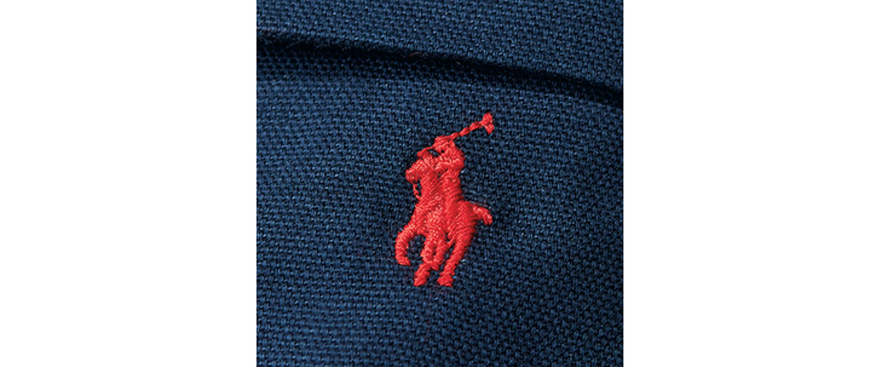 ポロ ラルフ ローレンを象徴するポニーの刺繍