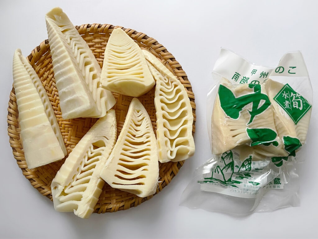 たけのこ　タケノコ　筍　旬　2024年春　水煮　いただきもの　LEE100人隊　TB　はな